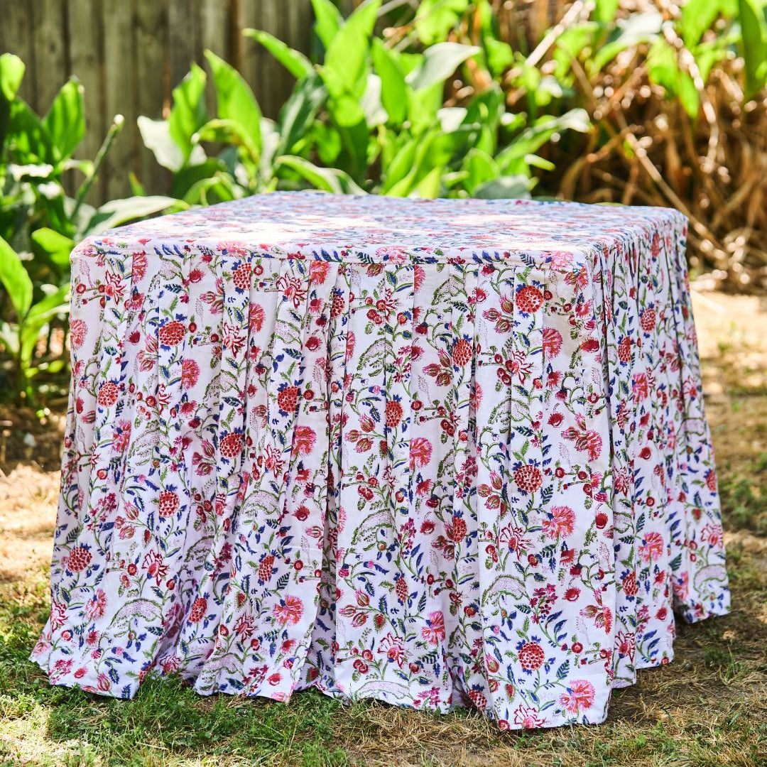Jacqueline Game Table Skirt