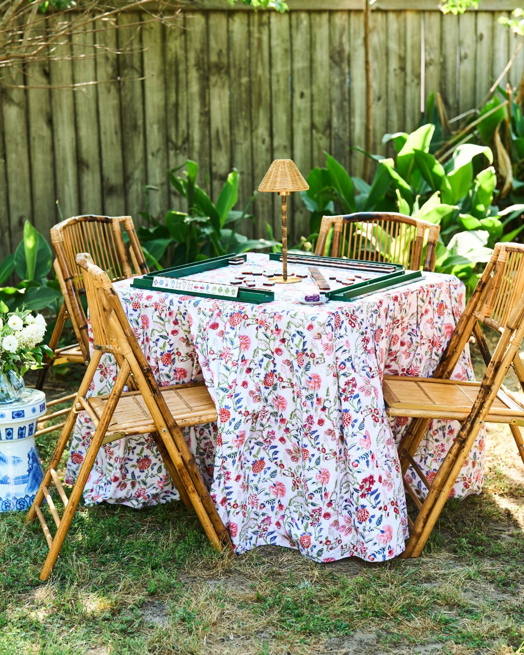 Jacqueline Game Table Skirt