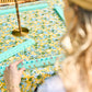 Lauren Game Table Skirt