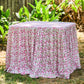 Elizabeth Game Table Skirt