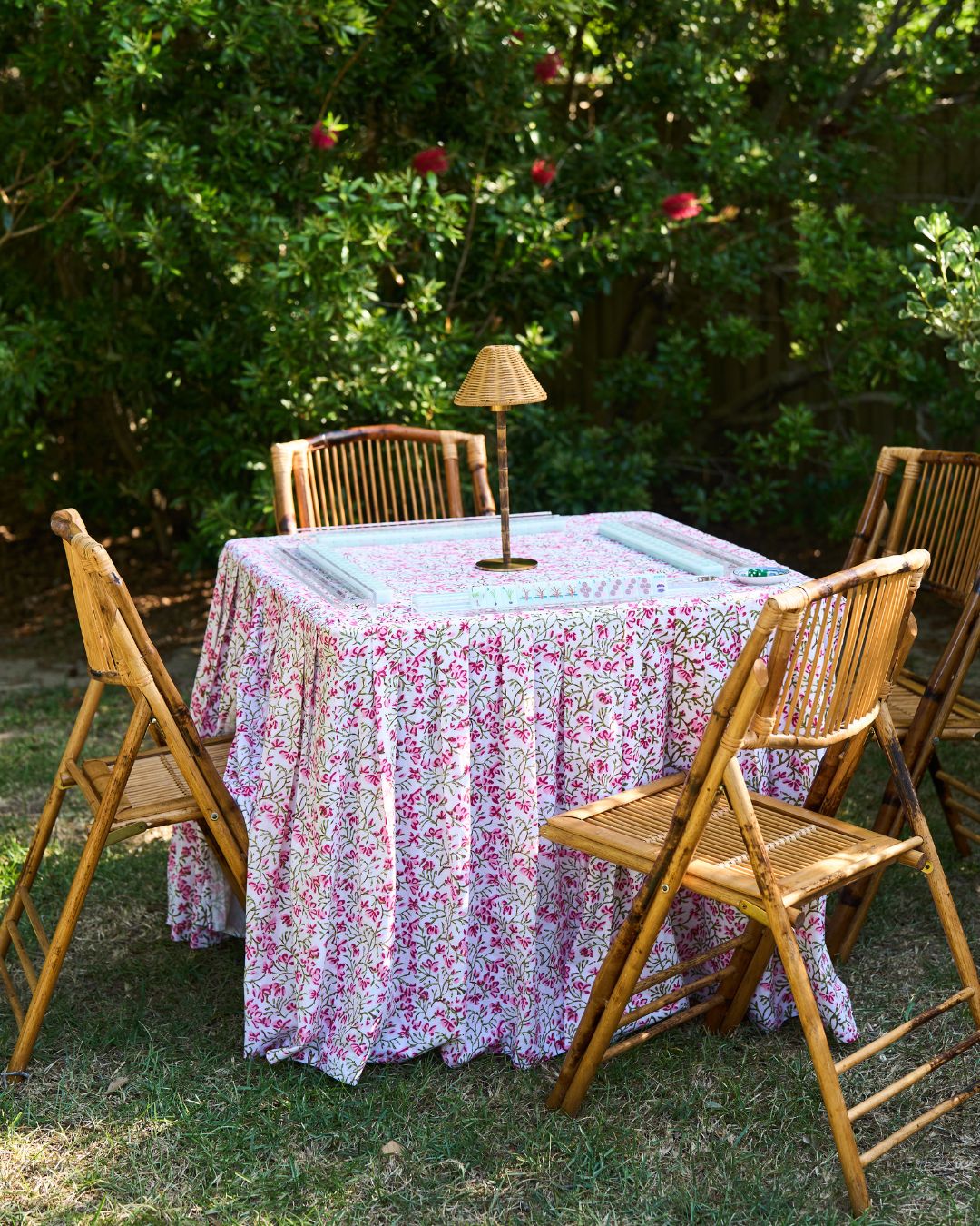 Elizabeth Game Table Skirt