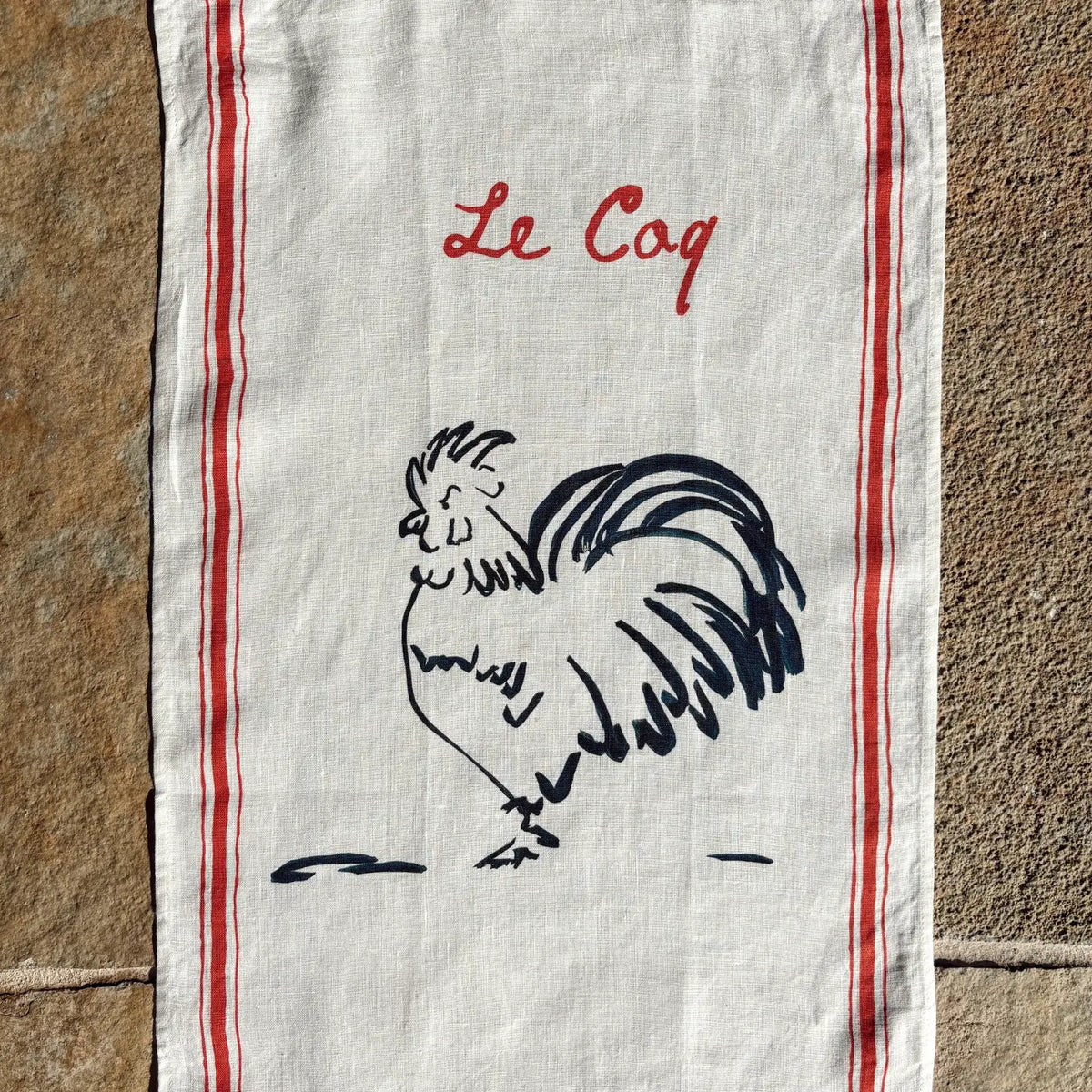 Le Coq Linen Tea Towel