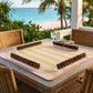 Cabana Stripe Mahjong Mat