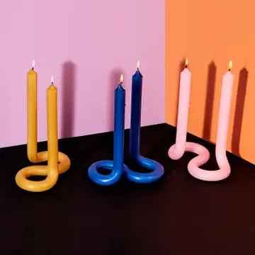 Twist Candle Sticks By Lex Pott