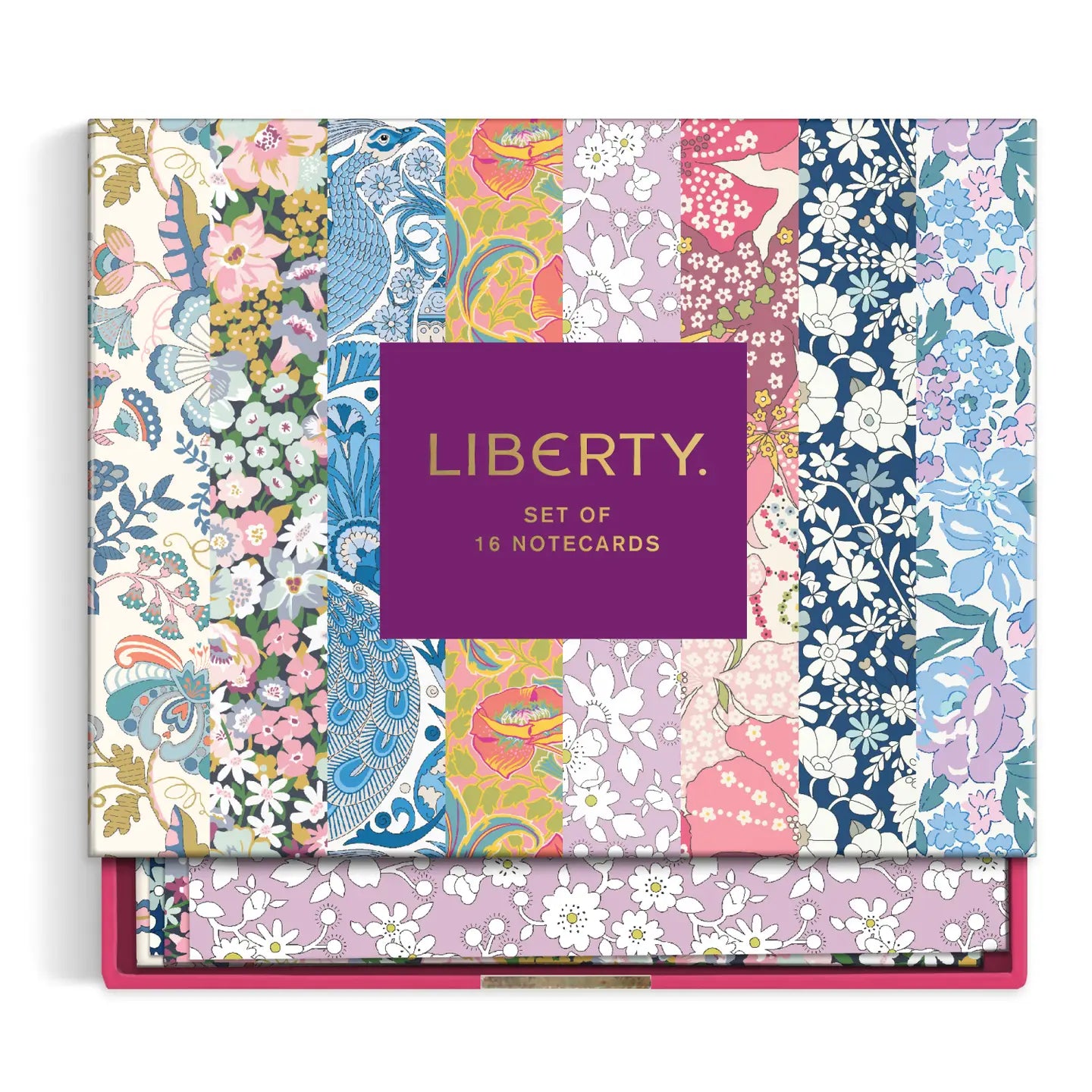 Assorted Liberty Floral Notecard Set