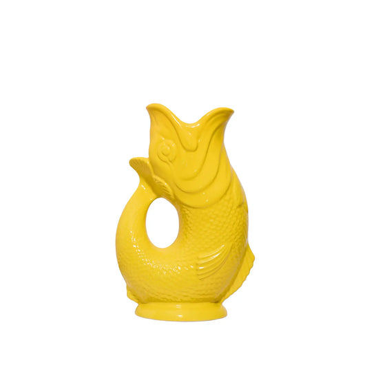 Large Yellow Gluggle Jug
