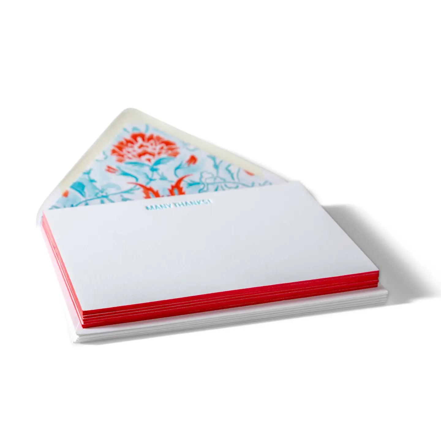 Many Thanks Letterpress Stationery