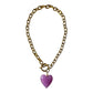 Amore Murano Glass Heart Necklace