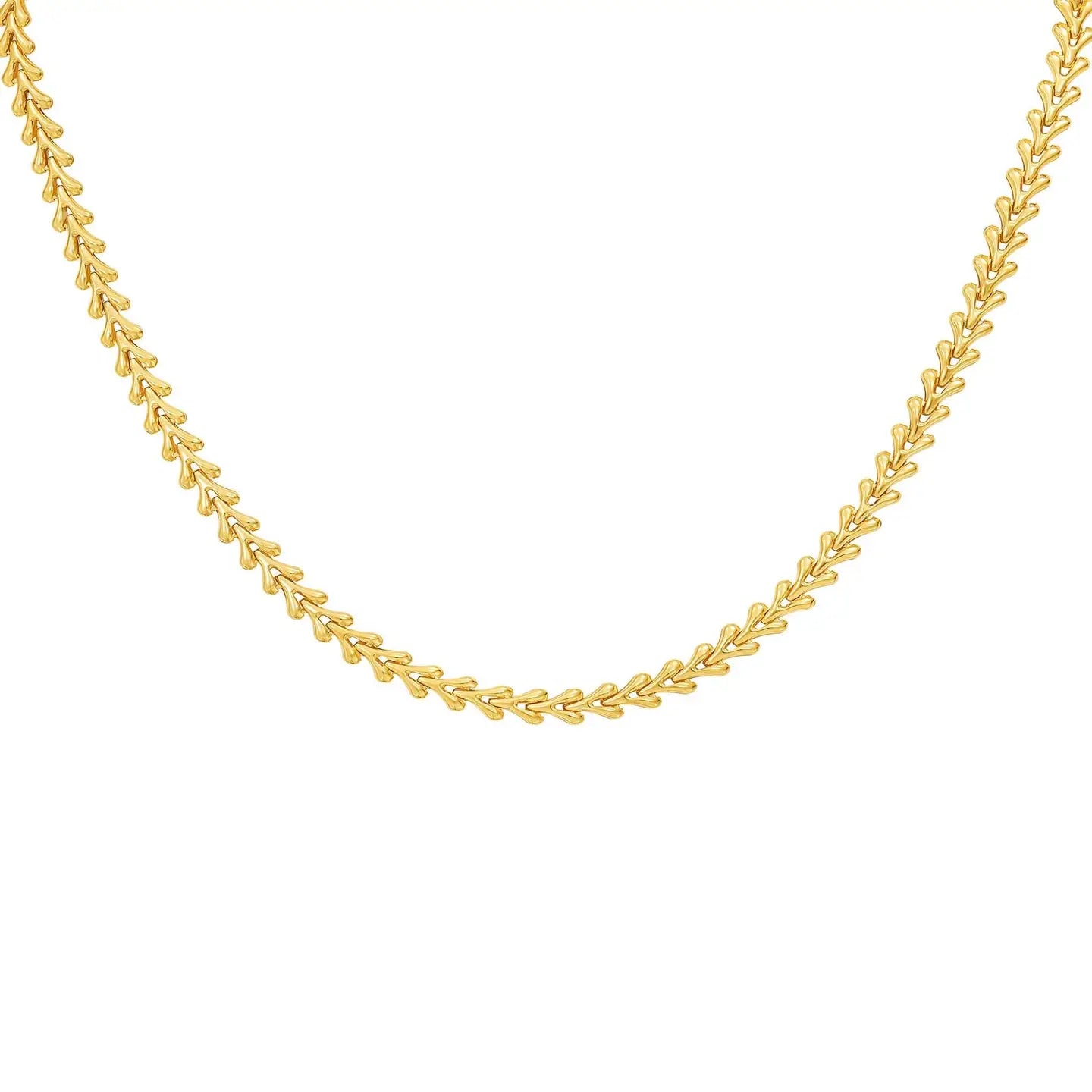 Modern Eternal Heart Necklace