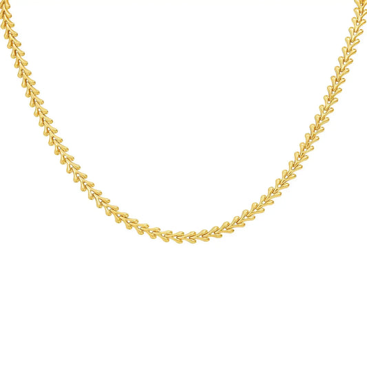 Modern Eternal Heart Necklace