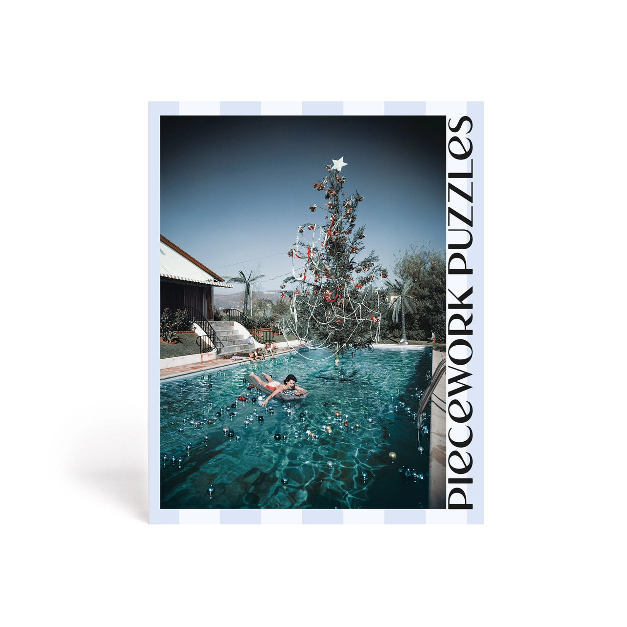 Christmas Swim - Slim Aarons - 1000 Piece Puzzle