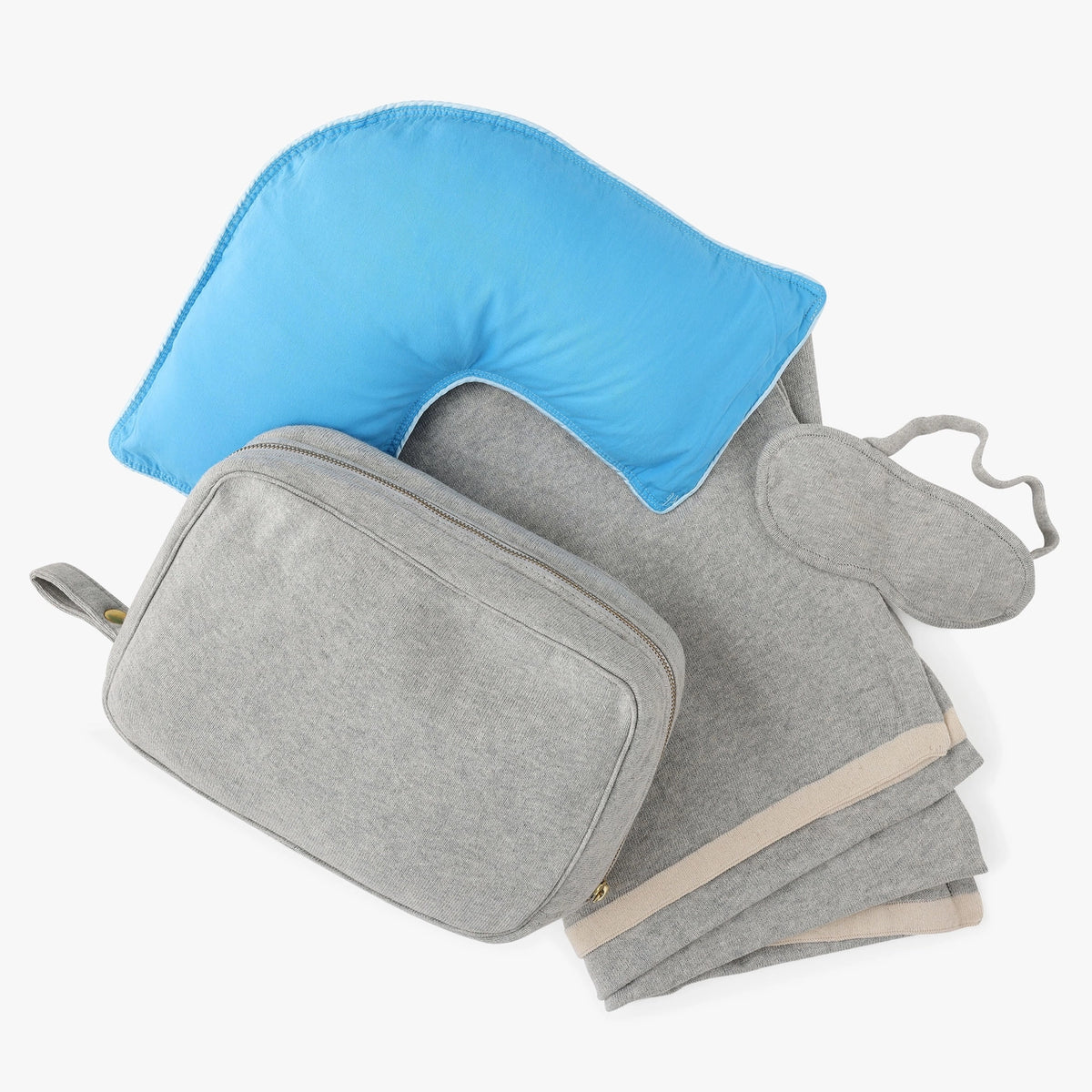 Custom Globetrotter Travel Set with Down Alternative Pillow