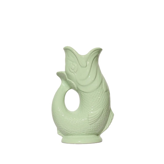 Large Pistachio Gluggle Jug