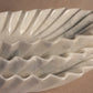Oblong Fluted Marble Bowl