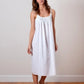 Chrissy White Cotton Nightgown