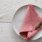 Dusty Rose Linen Napkins (Set of 4)