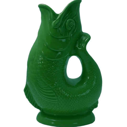Large Green Gluggle Jug