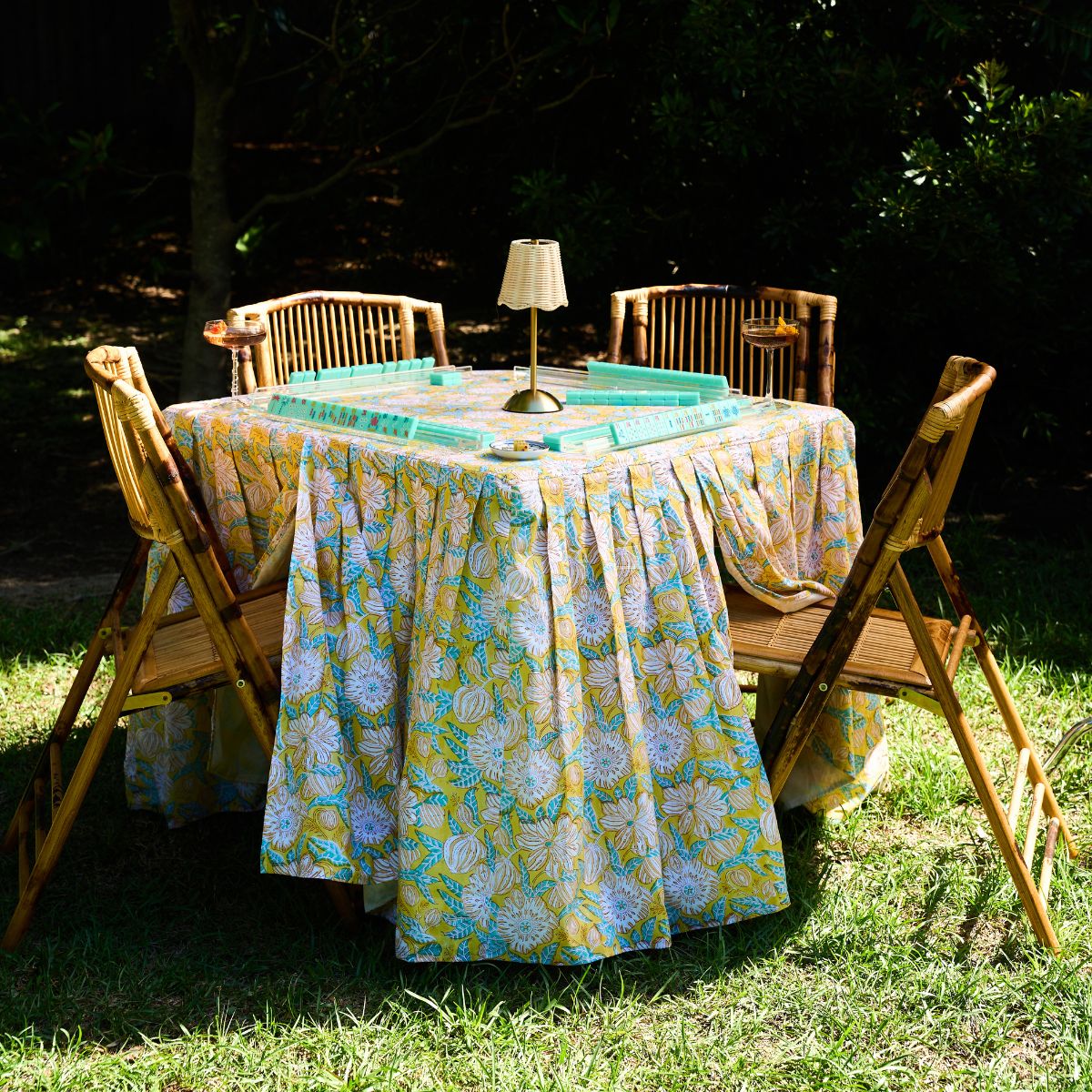 Emily Game Table Skirt
