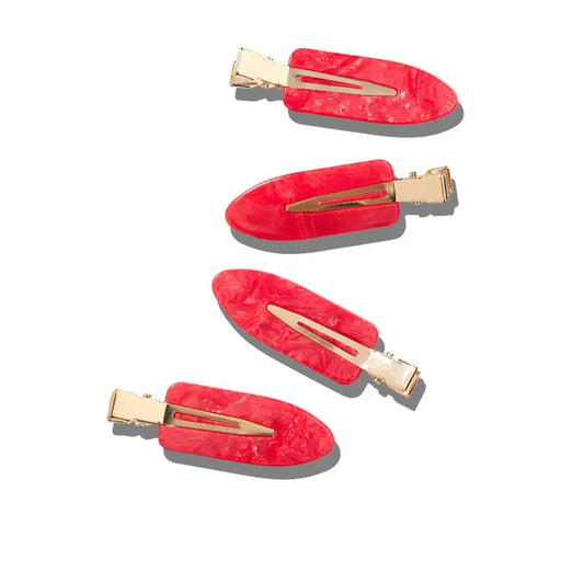 Ruby Creaseless Clip Set