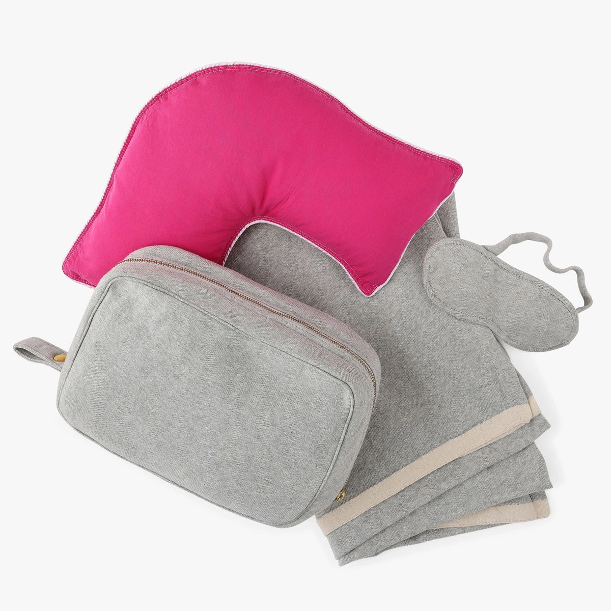 Custom Globetrotter Travel Set with Down Alternative Pillow