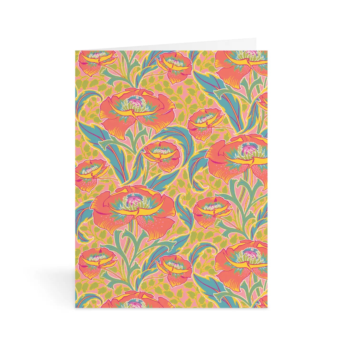 Assorted Liberty Floral Notecard Set