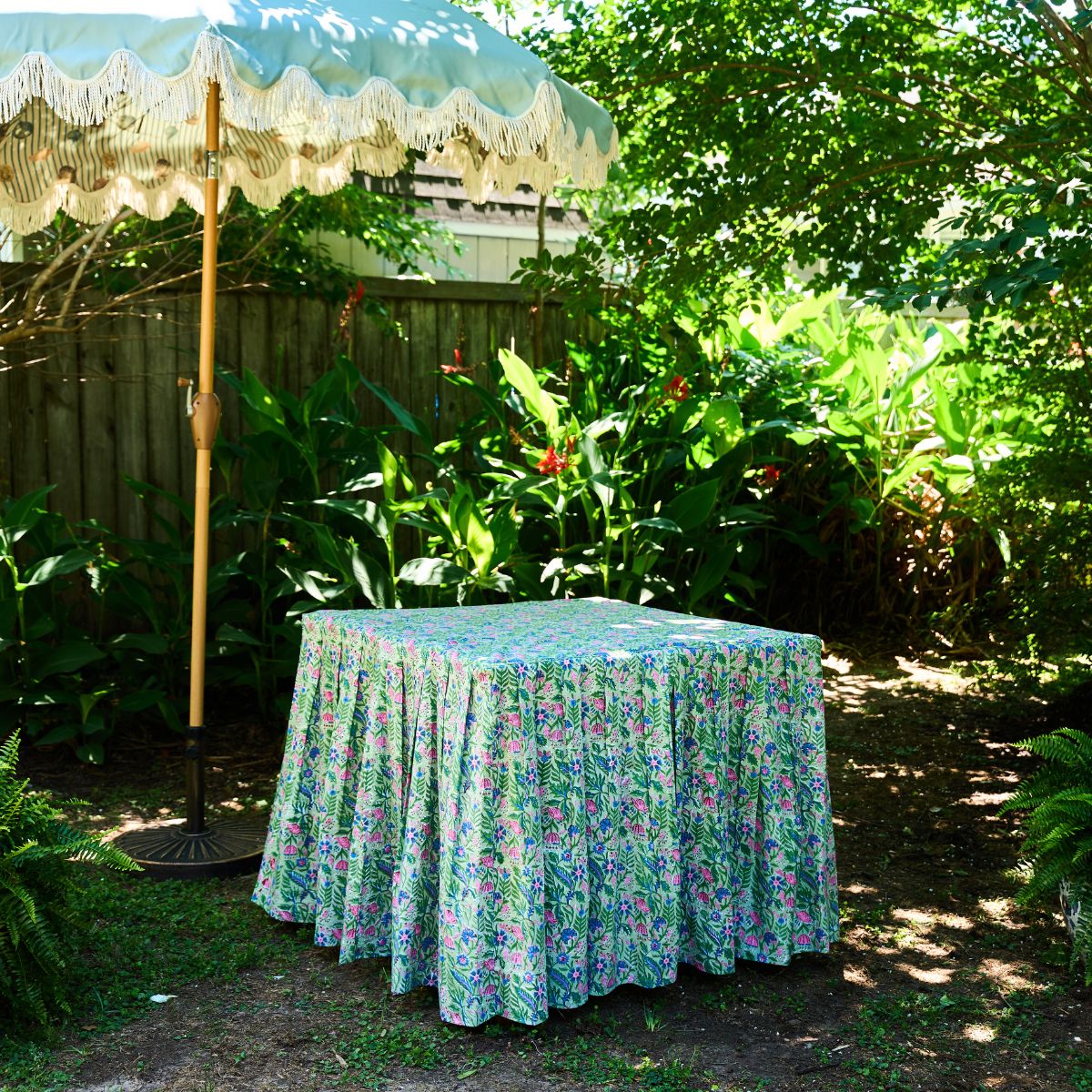 Gabrielle Game Table Skirt