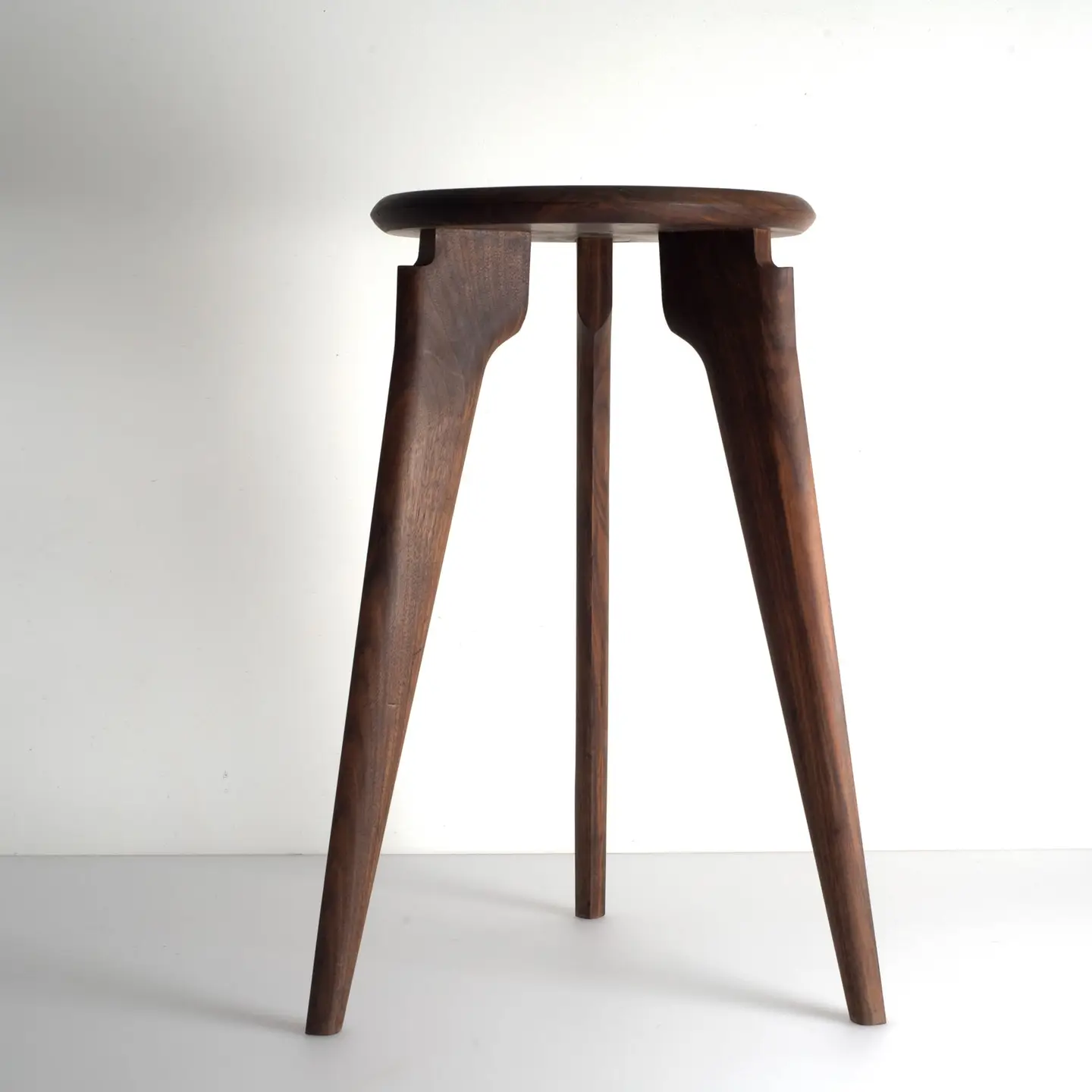 Wood Counter Milk Stool