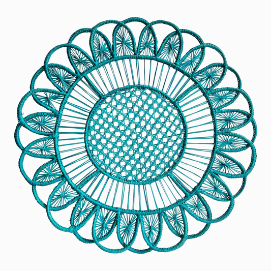 Turquoise Rings Dos Placemat