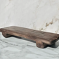 Reclaimed Wood Pedestal Tray