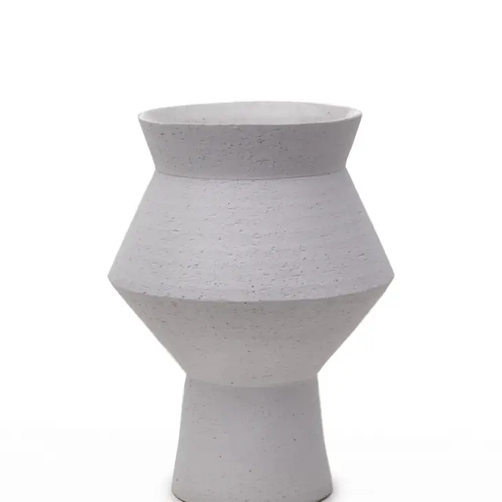 Angular Round Ceramic Vases