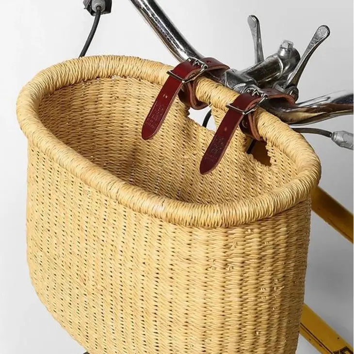 Rattan Bike Basket