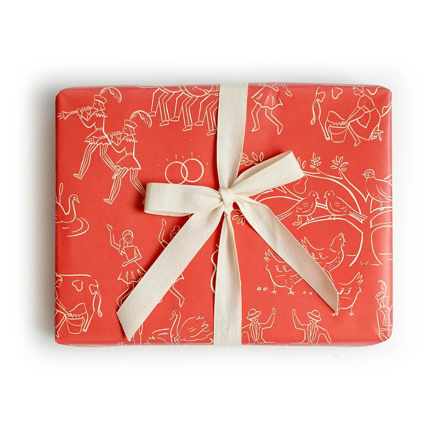 12 Days of Christmas Wrapping Paper