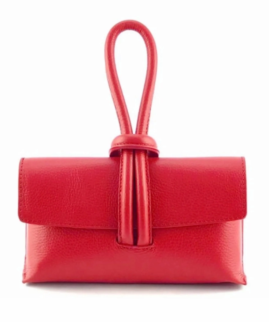 Red Betty Leather Handbag