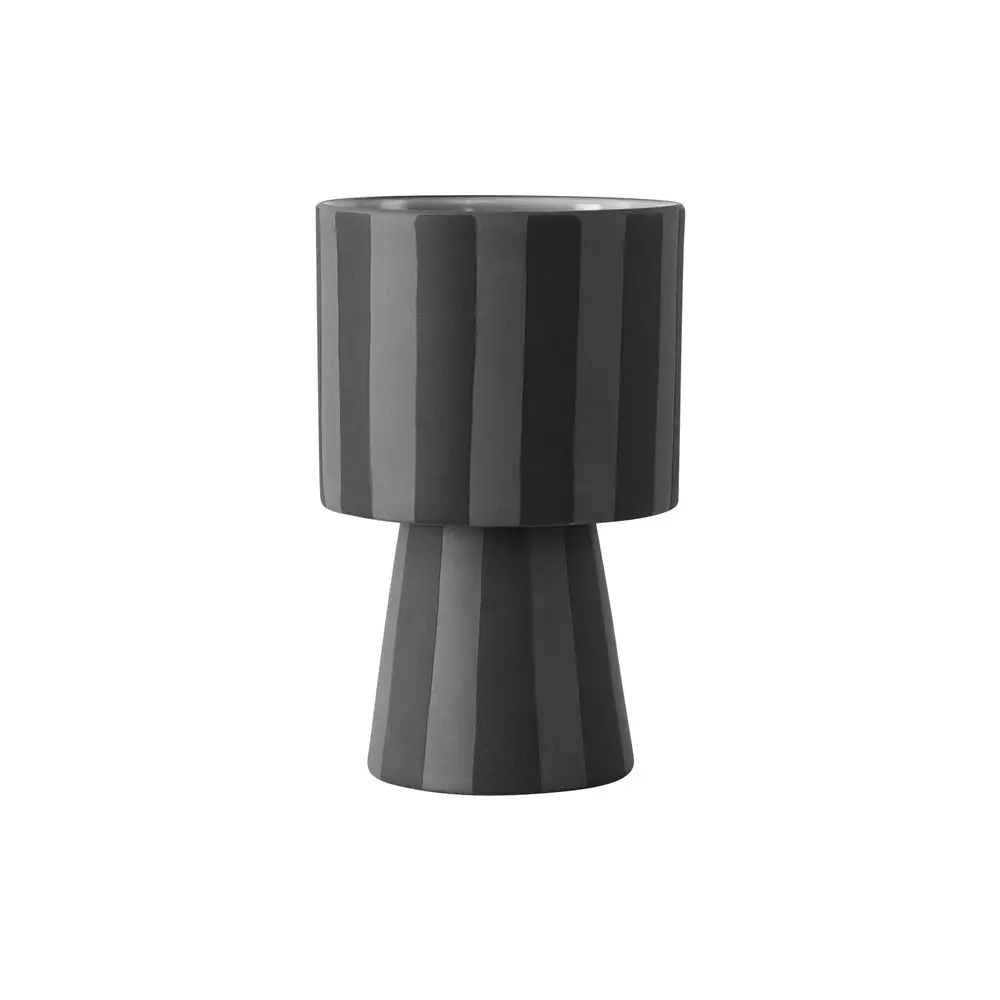 Small Grey + Anthracite Toppu Pot