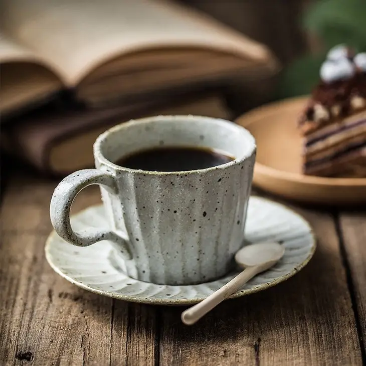 Handmade Stoneware Coffee Cup