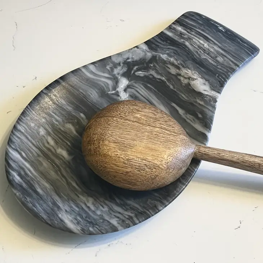 Oversized Marble Spoon Rest