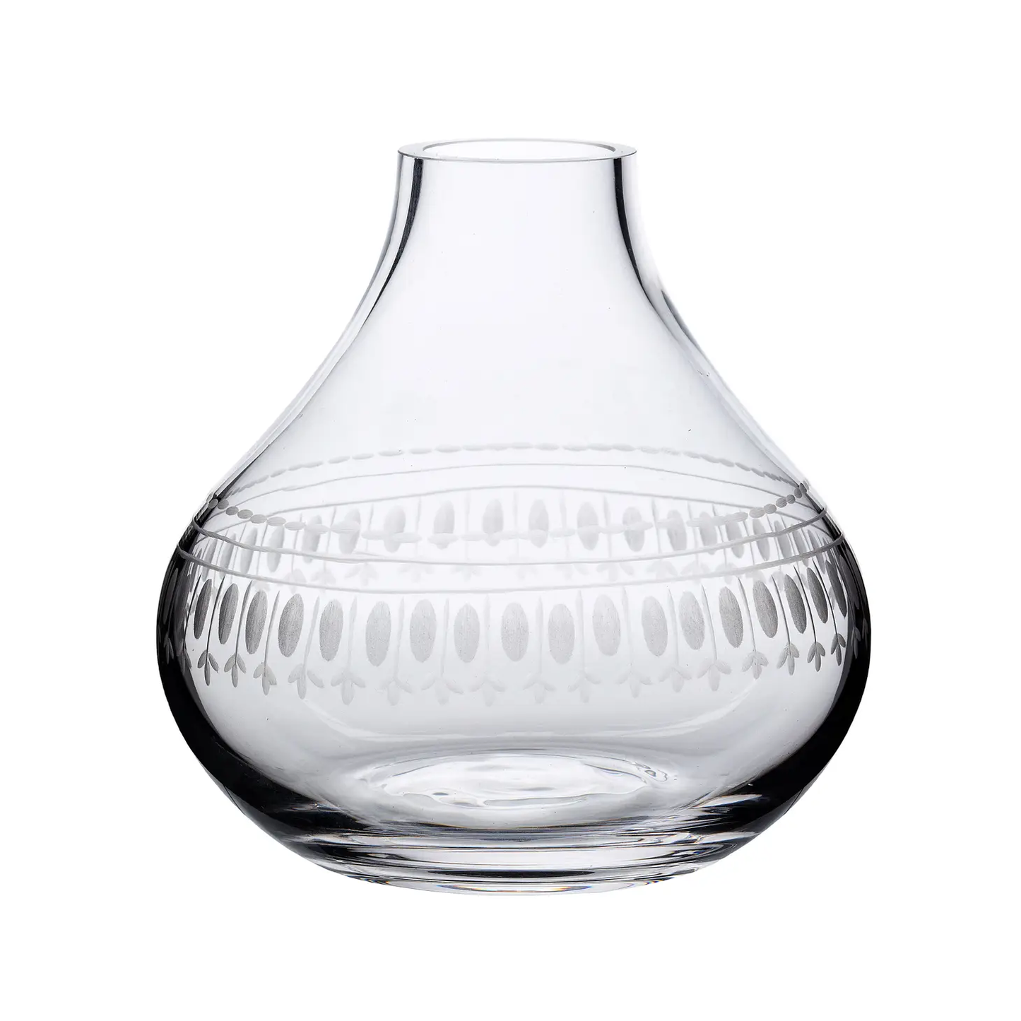 Crystal Ovals Vase