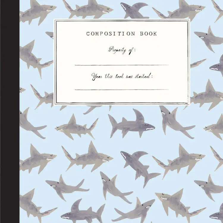 Sharks Composition Book