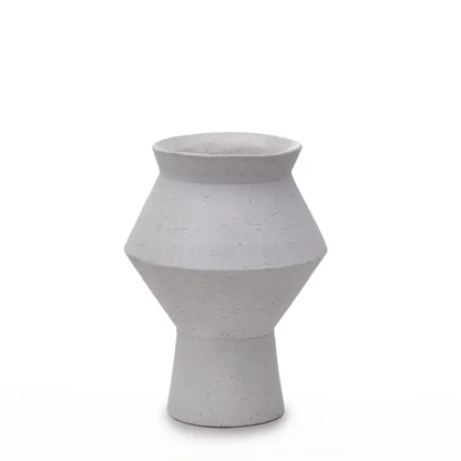 Angular Round Ceramic Vases