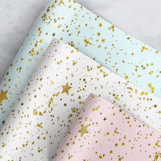 Twinkle Star Wrapping Paper
