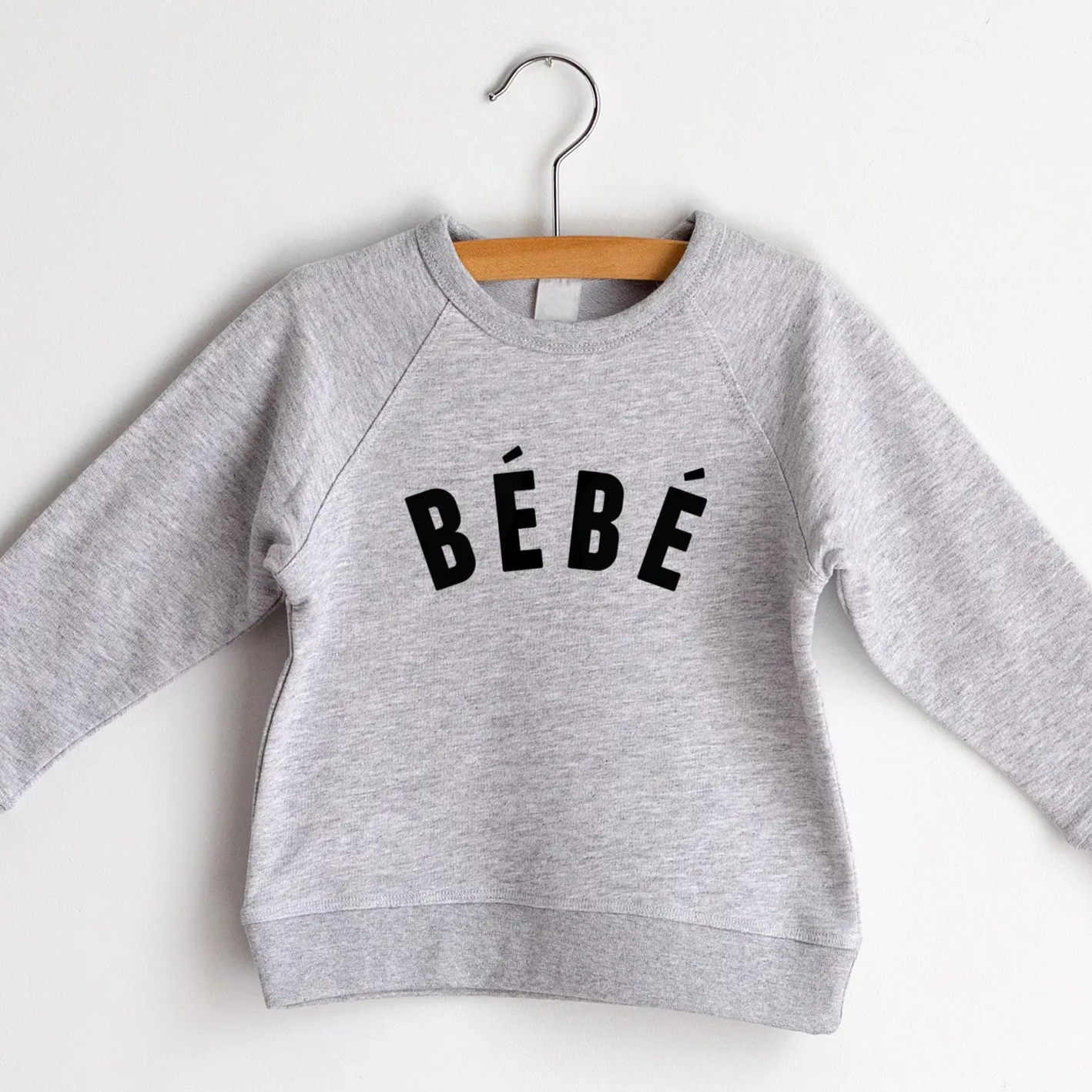 "Bebe" French Terry Pullover