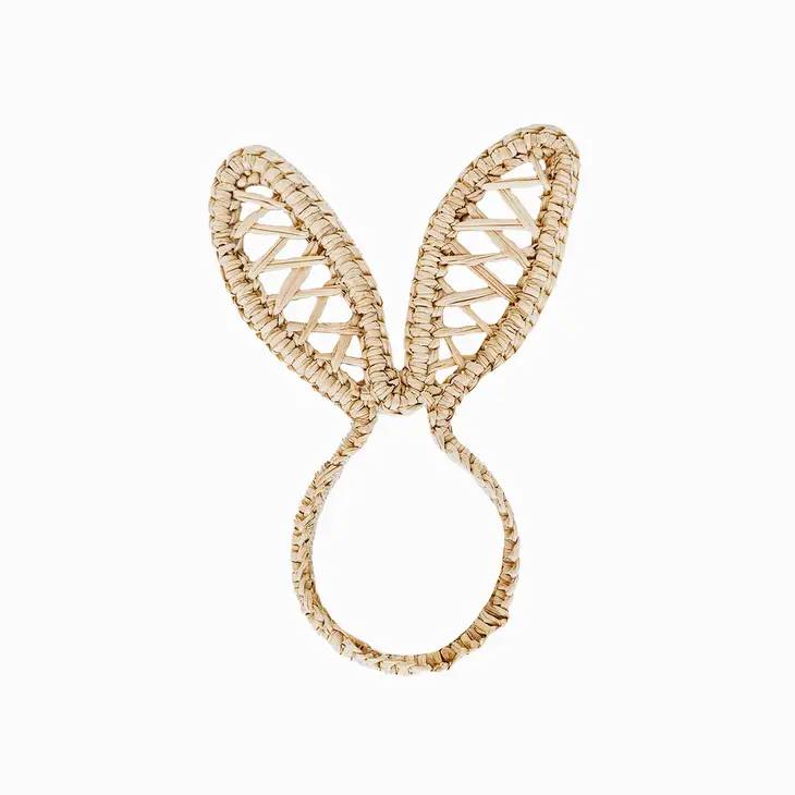 Bunny Iraca Napkin Ring