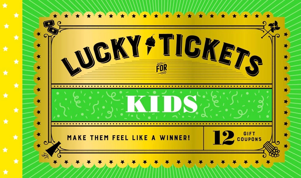 Lucky Tickets For Kids | 12 Gift Coupons