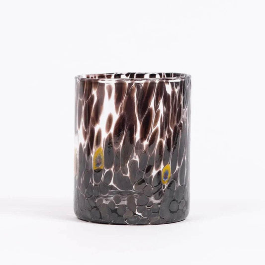 Smoke Straight Murano Tumbler | Set of 2