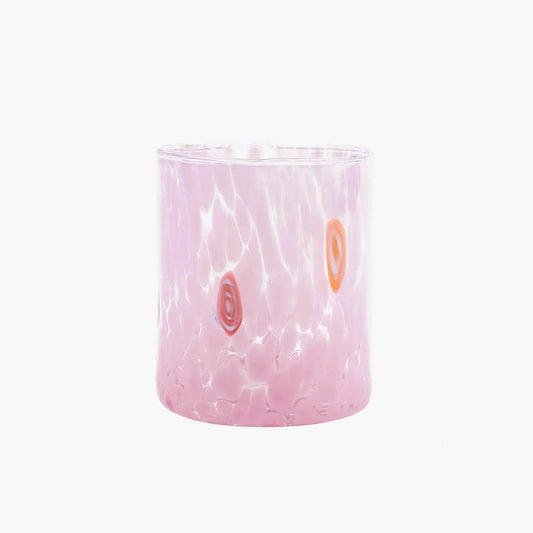 Pink Straight Murano Tumbler | Set of 2