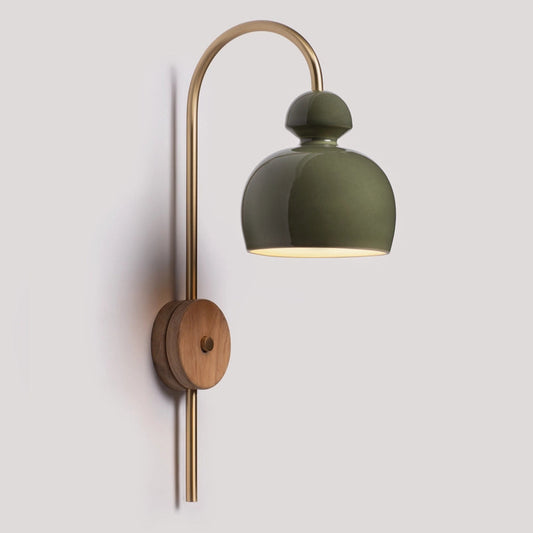 Olive Green Wall Lamp