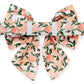 Peaches & Cream Lady Dog Bow