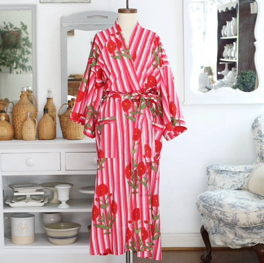 Poppy Kimono Robe