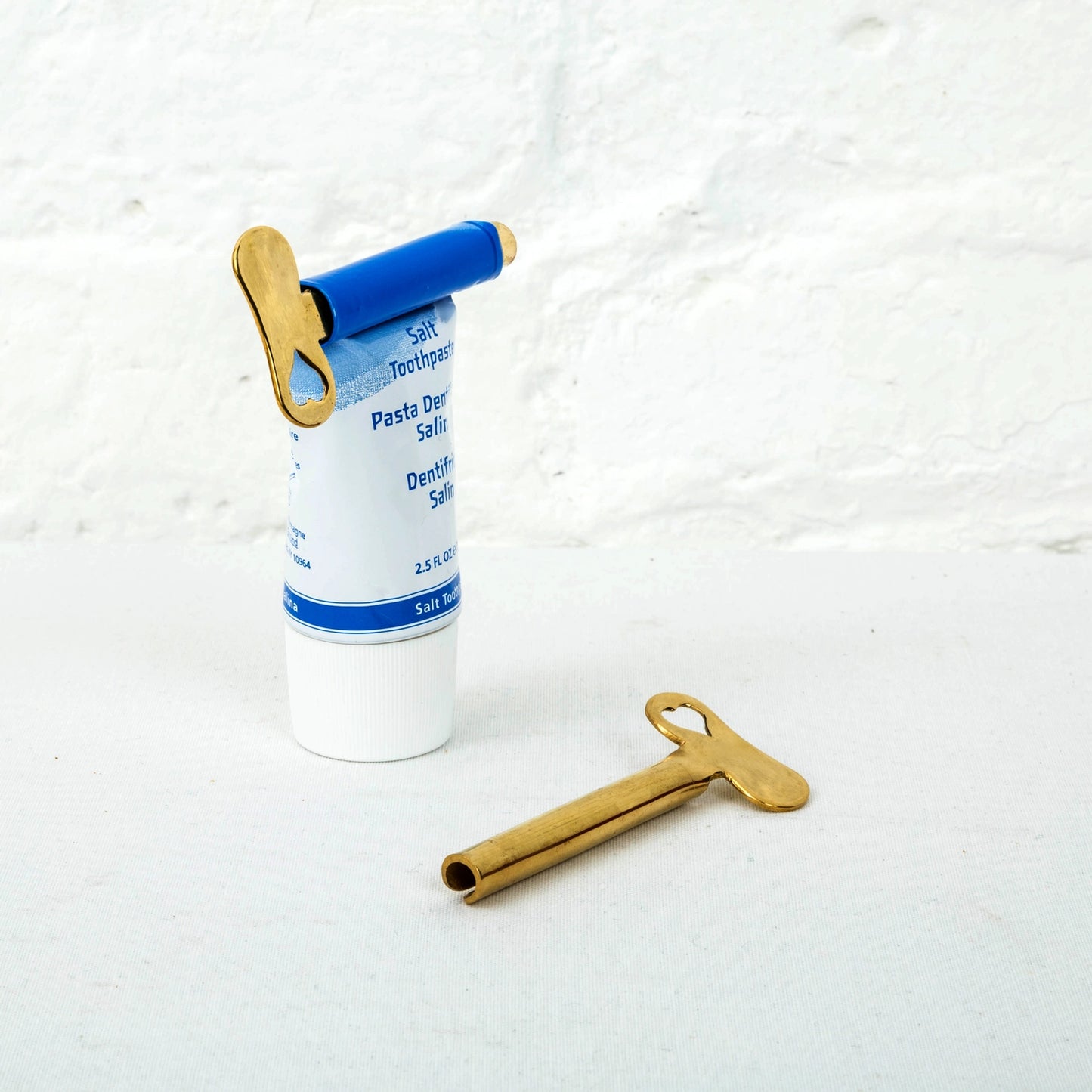 Main Squeeze Brass Toothpaste Squeezer