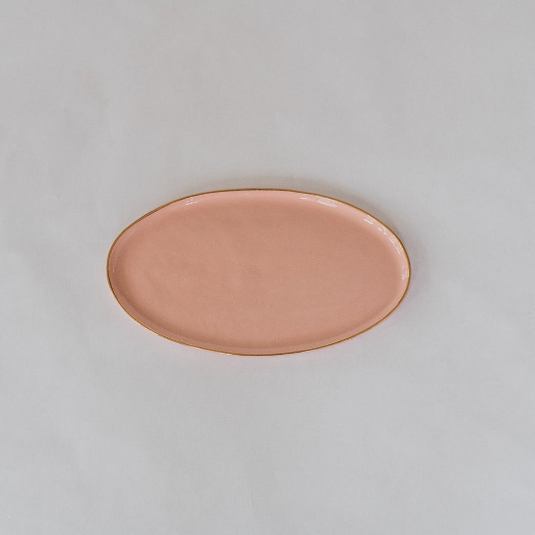 Medium Handmade Porcelain Serving Platter